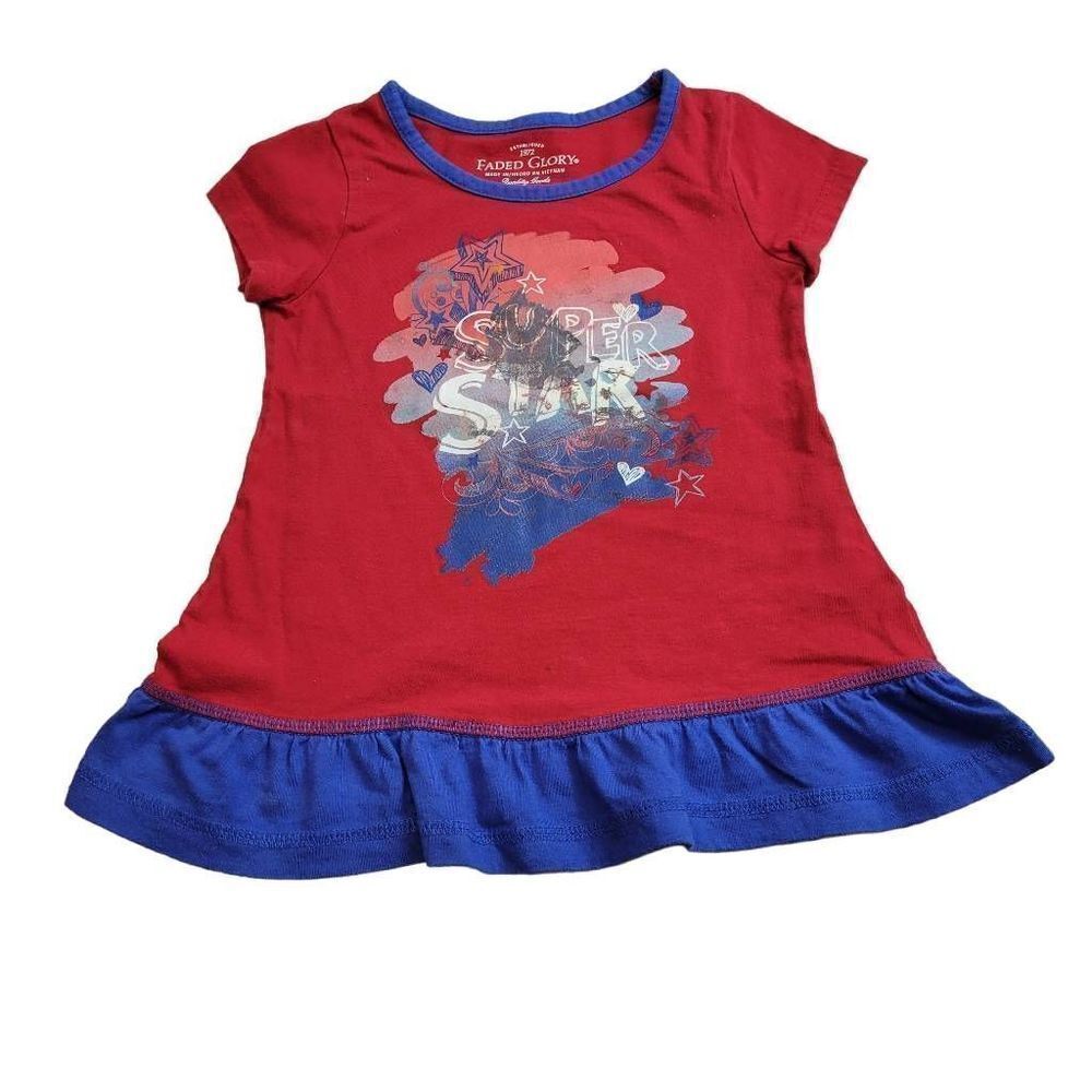 Faded Glory Super Star shirt 4T